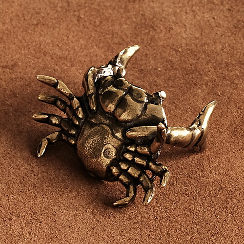 楽天市場】BRASS STORE ブラスストア / 真鍮 ペン置き（蟹）カニ 星座