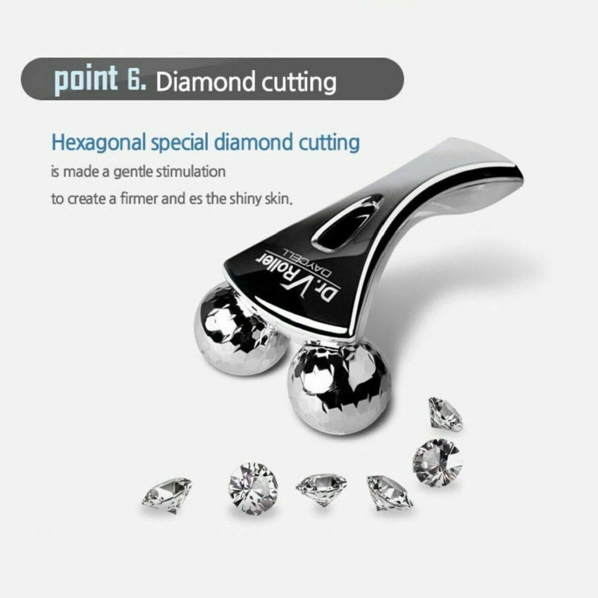 楽天市場】【本日限定！P2倍 】 美顔ローラー ドクターV ローラー