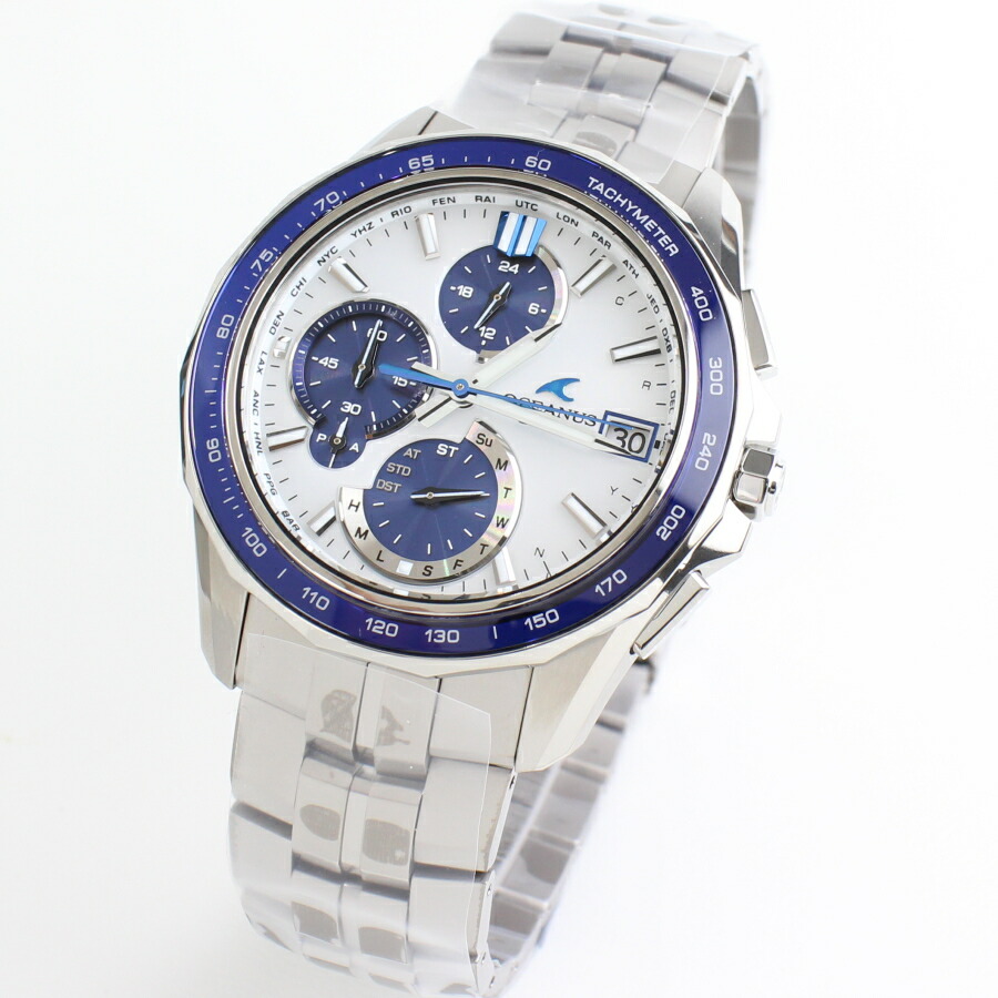 楽天市場】カシオ オシアナス OCW-S7000D-7AJF Bluetooth ソーラー電波