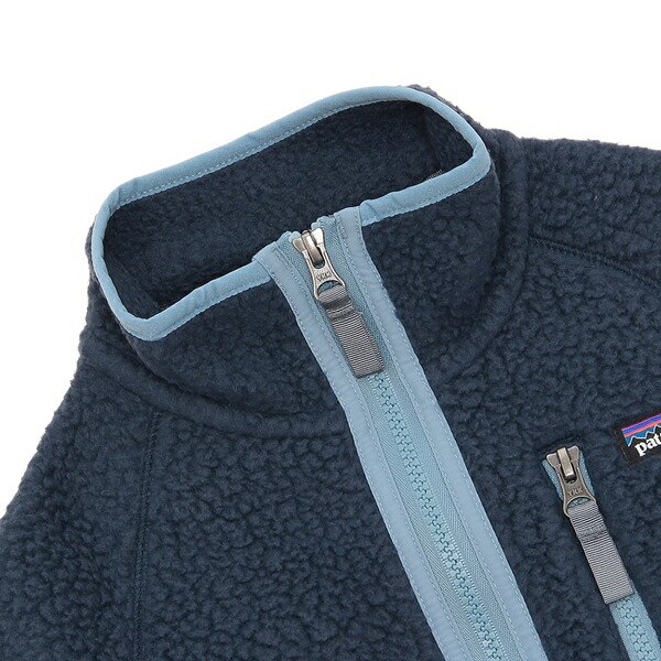 楽天市場】パタゴニア 子供服 レトロ ジャケット ネイビー キッズ