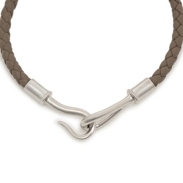 楽天市場】エルメス ブレスレット バングル シルバー金具 グレー