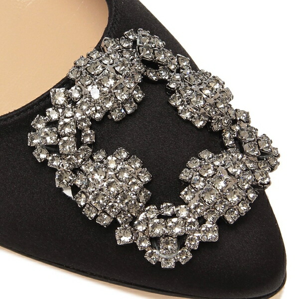 楽天市場】マノロブラニク パンプス ハンギシ ジュエルバックル