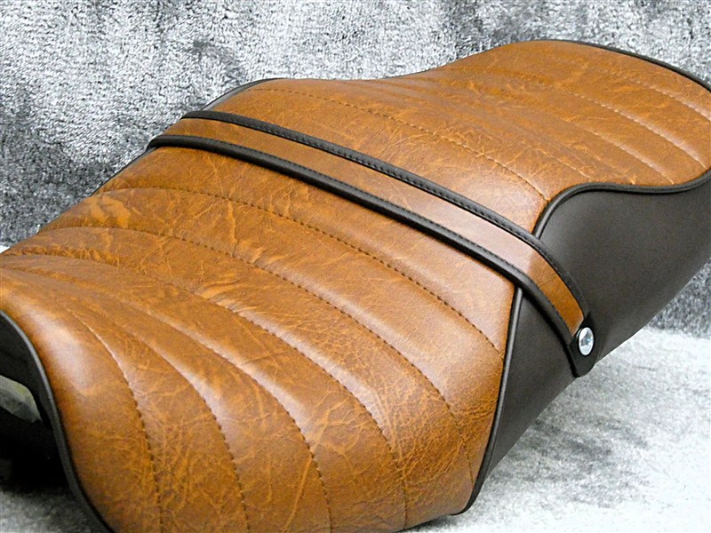 楽天市場】バリオス 2型 茶ツートン タックロールシート/ GSX250FX