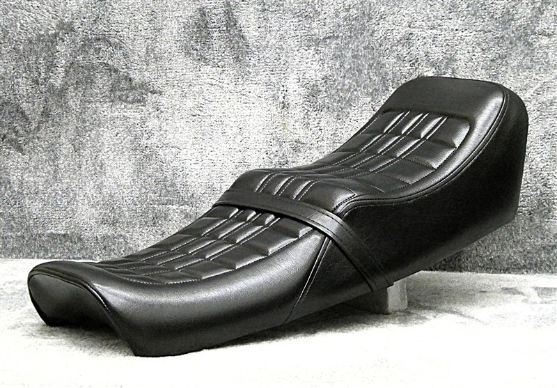 楽天市場】Z400FX E4柄 黒 カスタムシート/あんこ抜き 純正風