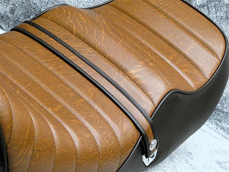 楽天市場】XJ400 茶ツートン タックロールシート /ブラウンXJ400D