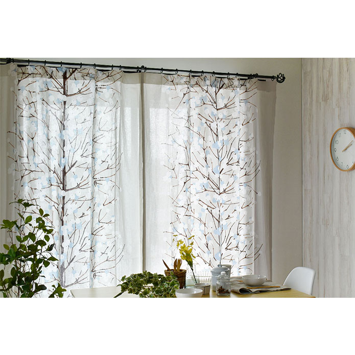 マリメッコ ルミマルヤ カーテン グレー ファブリック マリメッコ人気