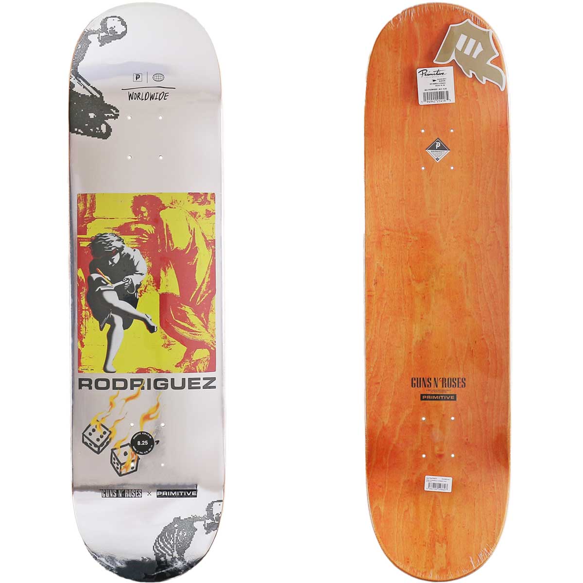 楽天市場】プリミティブ 8.25インチ スケボー デッキ Primitive