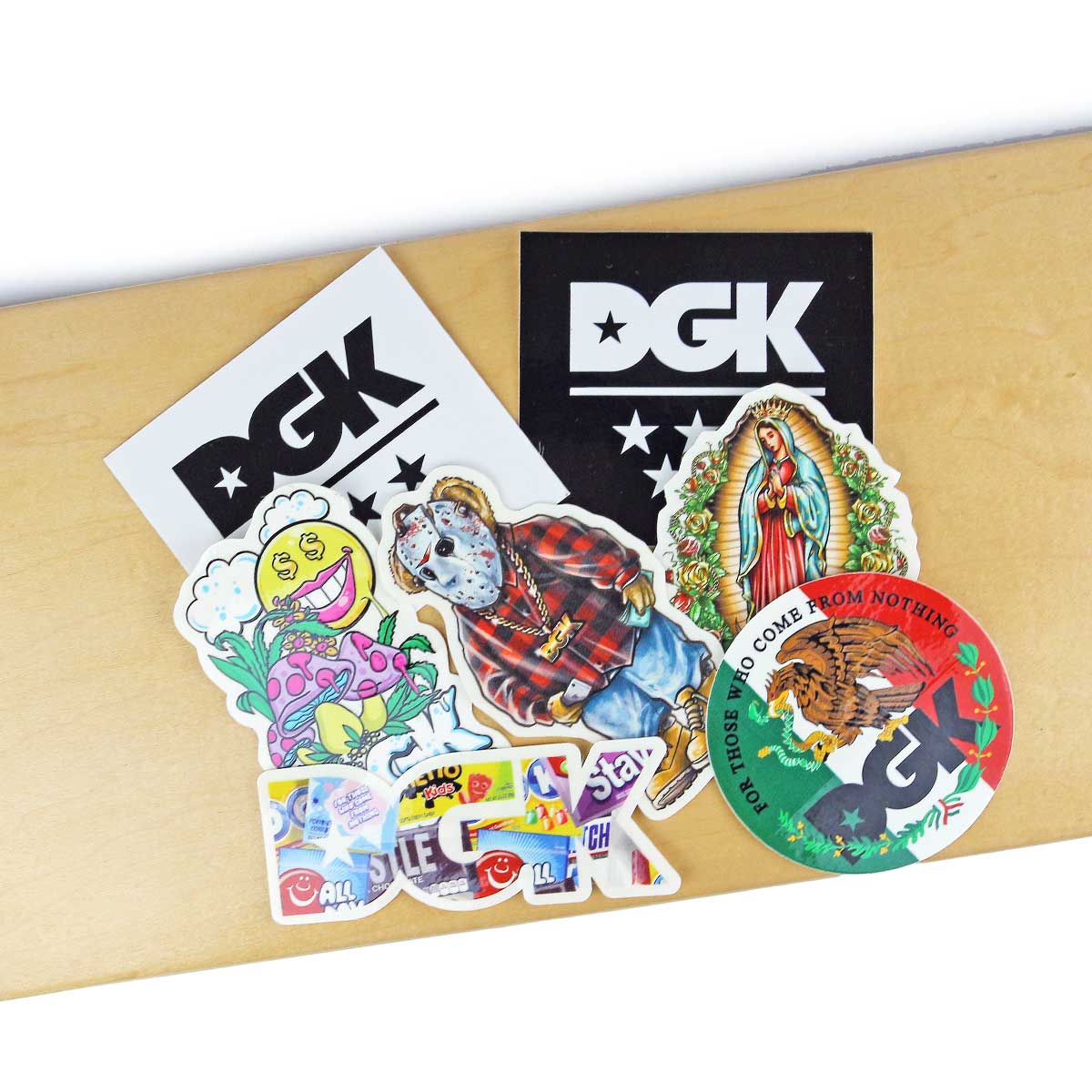 楽天市場】DGK スケボー ステッカー 単品 Dirty Ghetto Krew Sticker