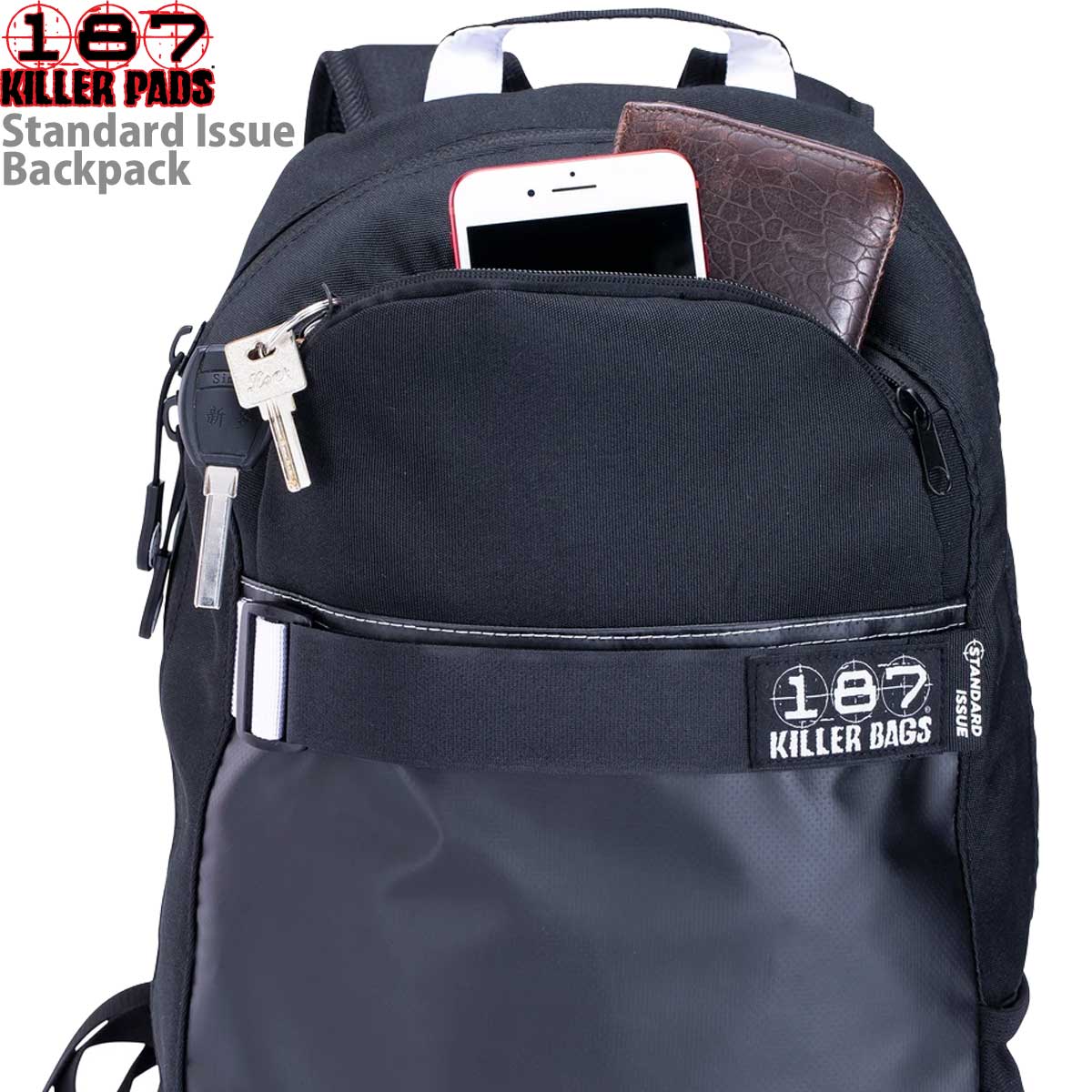 楽天市場】187 スケボー リュック Killer Bags Standard Issue