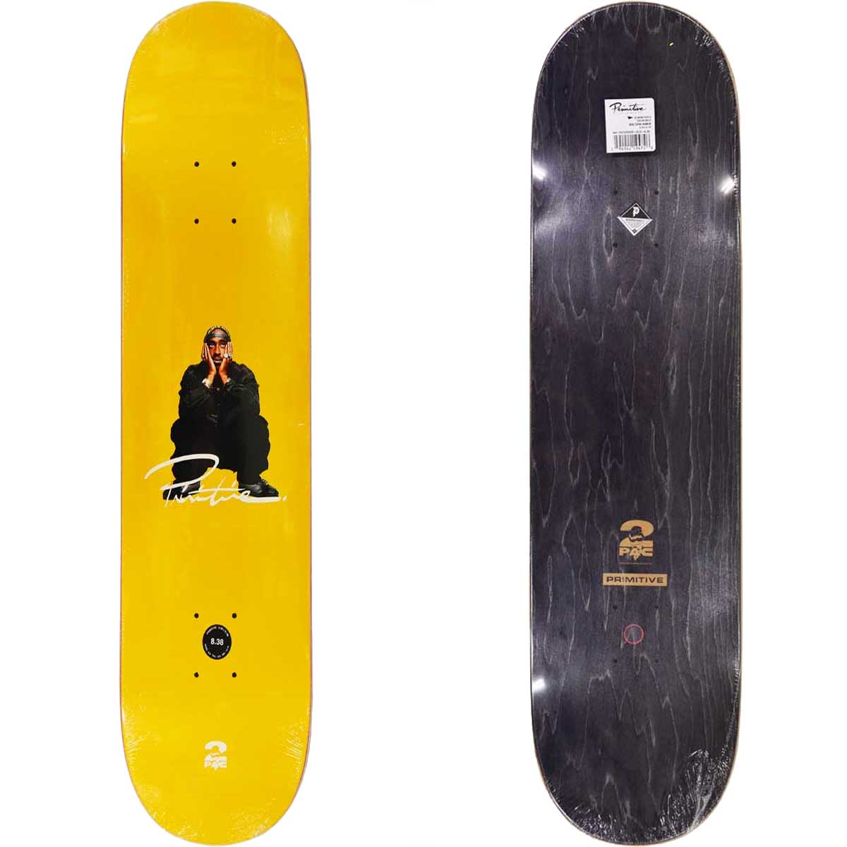 楽天市場】プリミティブ 8.38インチ スケボー デッキ Primitive 2PAC