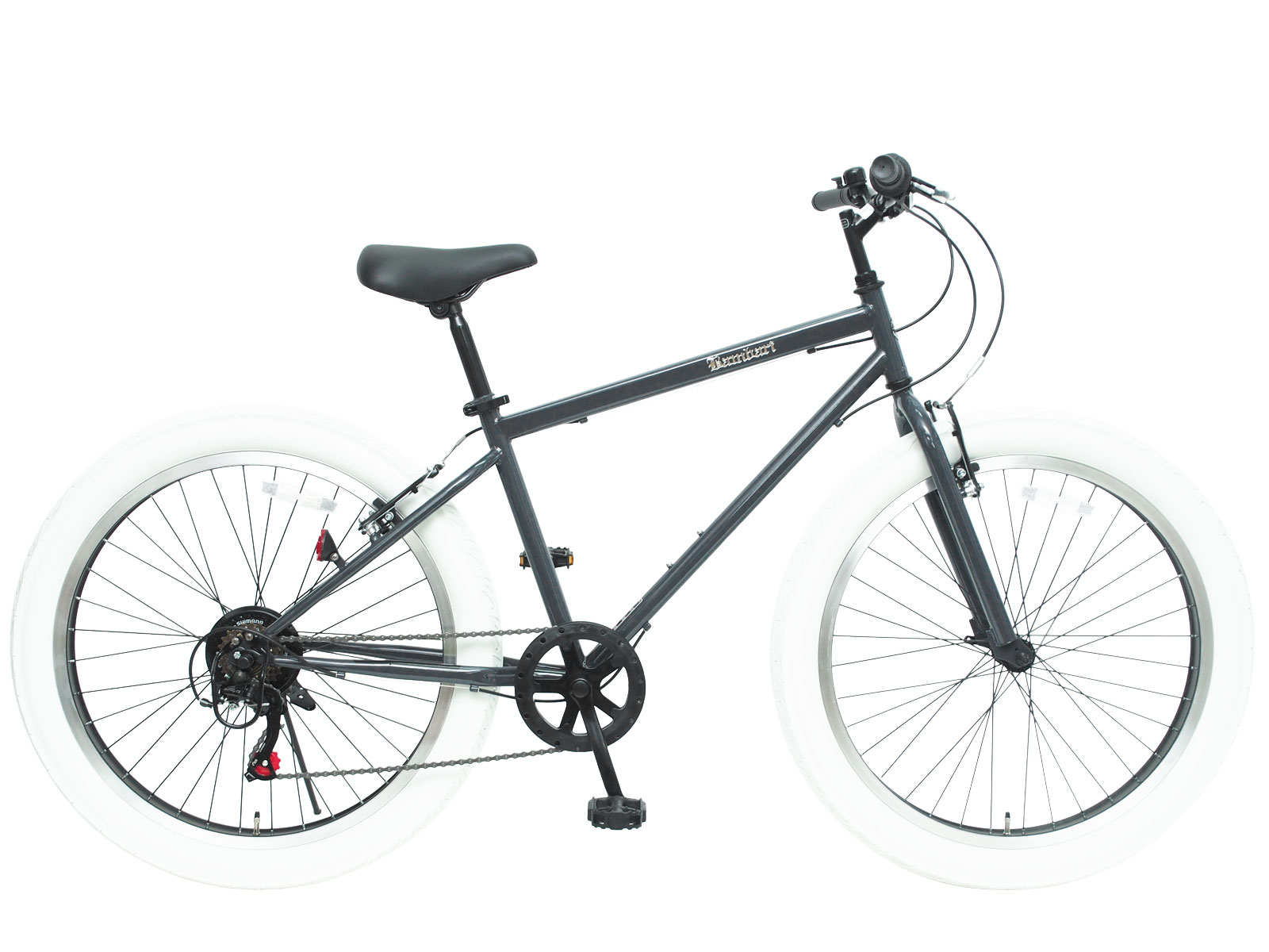 楽天市場】26インチ バンバリ ファットバイク QR 6段変速 スポーツ