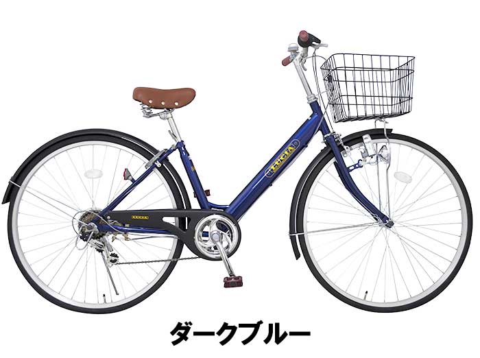楽天市場】自転車 完成品 完成車 シティサイクル 27インチ ギア付き