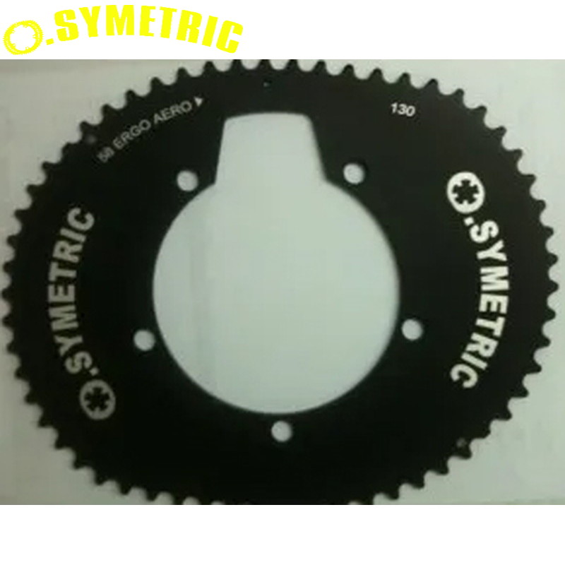 O.SYMETRIC 楕円チェーンリング 50/34T カンパ4アーム 11s用 O