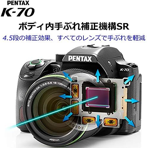 楽天市場】【中古】PENTAX K-70 18-135mmWRレンズキット シルバー APS