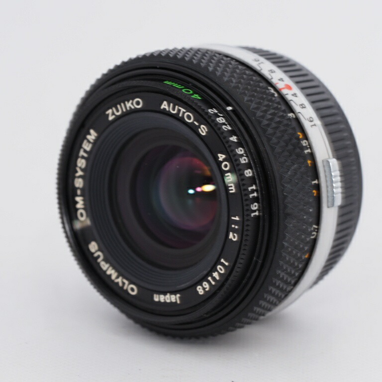 楽天市場】OLYMPUS オリンパス OM-SYSTEM ZUIKO AUTO-S 40mm F2 希少