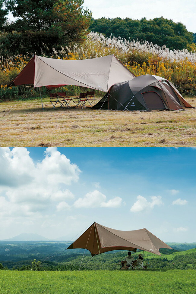 楽天市場】スノーピーク HDタープ シールド ヘキサエヴォ Pro. snow