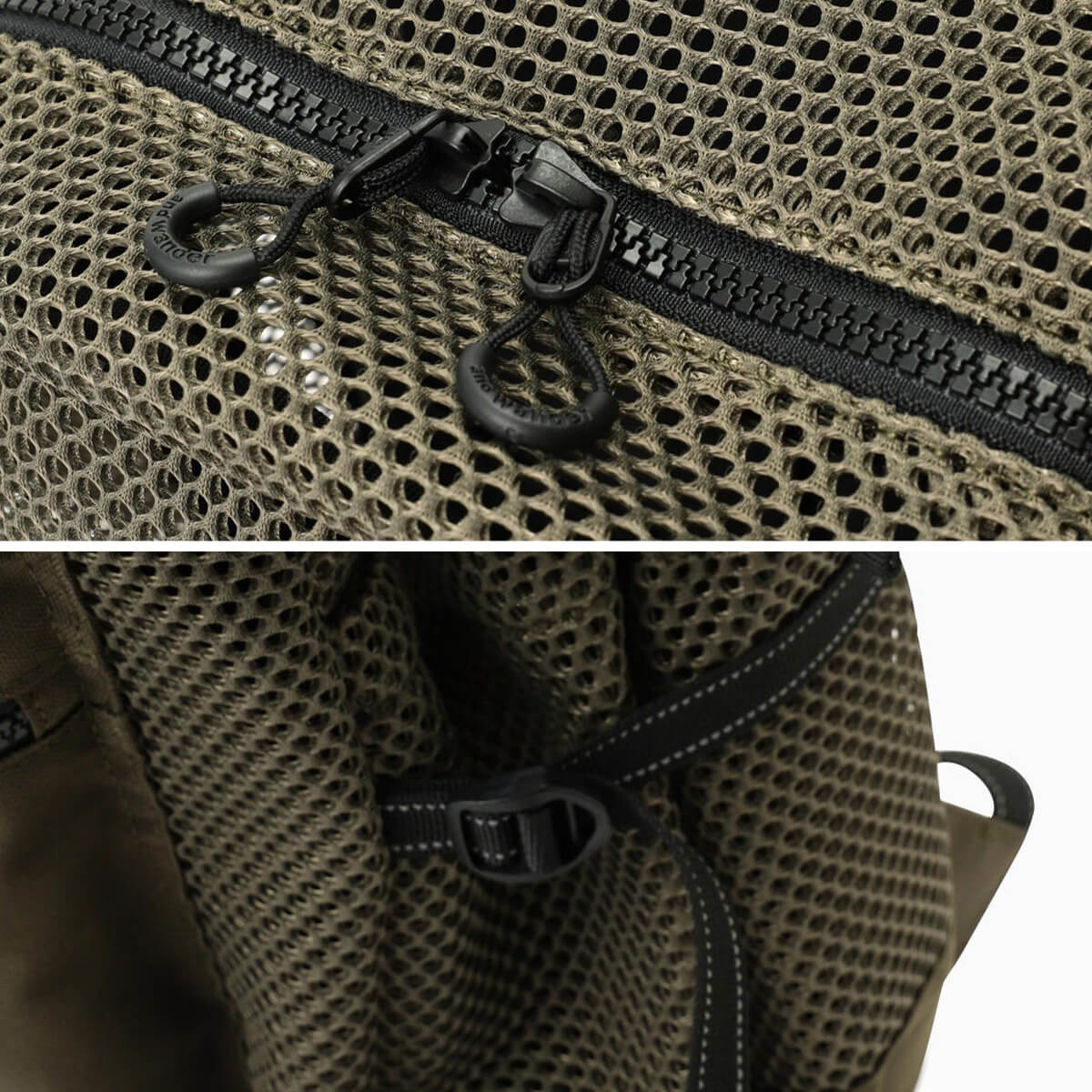 楽天市場】アンドワンダー 3Dメッシュバックパック and wander 3D mesh