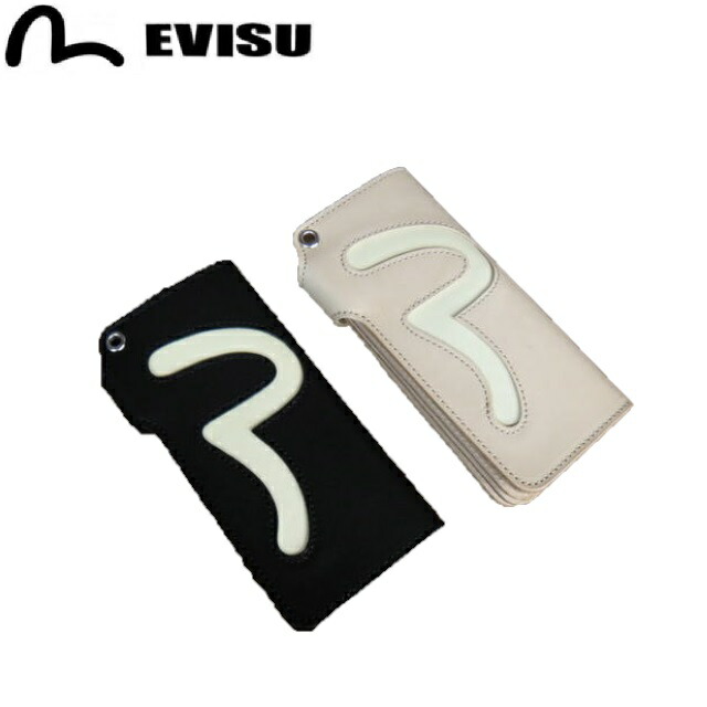 楽天市場】EVISU ド根性ウォレット☆レザーロングウォレット長財布MADE