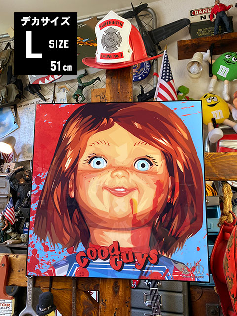 楽天市場】デカサイズ Lサイズ 51cm 映画 チャイルドプレイ グッドガイ