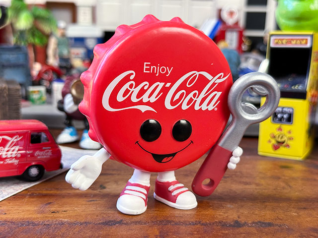 楽天市場】ファンコポップ コカ・コーラ ボトルキャップ フィギュア