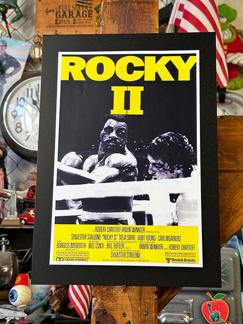 楽天市場】ハリウッドポスター #0026 映画 ロッキー2 劇場版ポスター