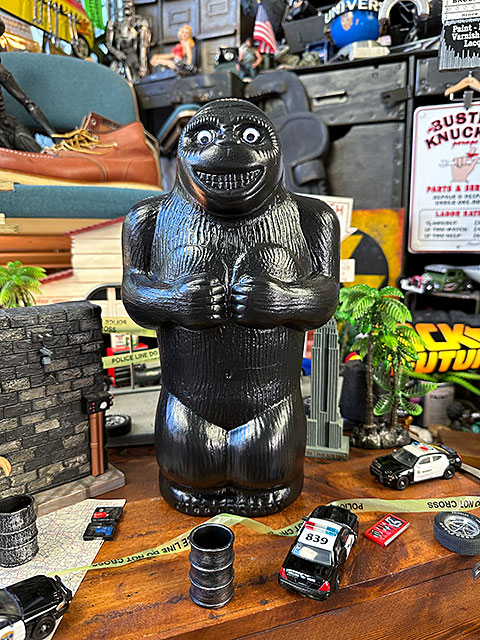 楽天市場】ゴリラバンク （Lサイズ） 貯金箱 アメリカン雑貨 アメリカ