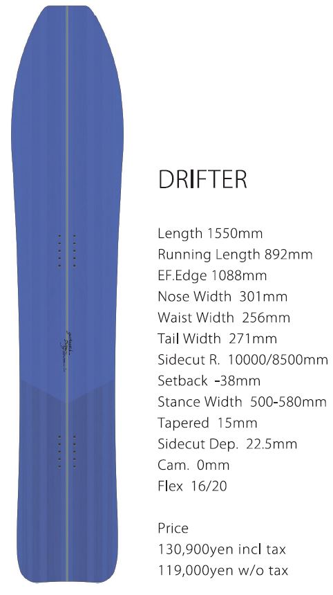 楽天市場】☆25-26モデル☆GENTEMSTICK（ゲンテンスティック）DRIFTER