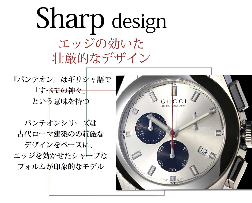 楽天市場】グッチ 時計 GUCCI時計 GUCCI 腕時計 メンズ パンテオン