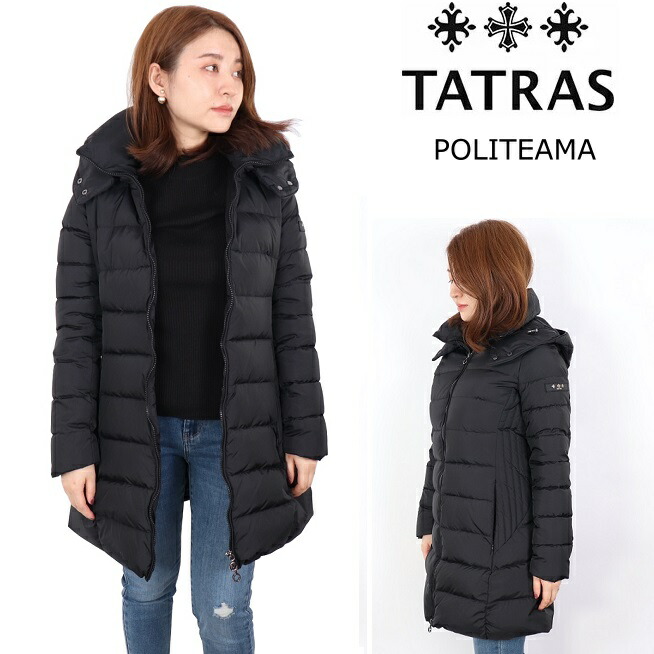 楽天市場】TATRAS タトラス POLITEAMA ポリテアマ フード付き ダウン