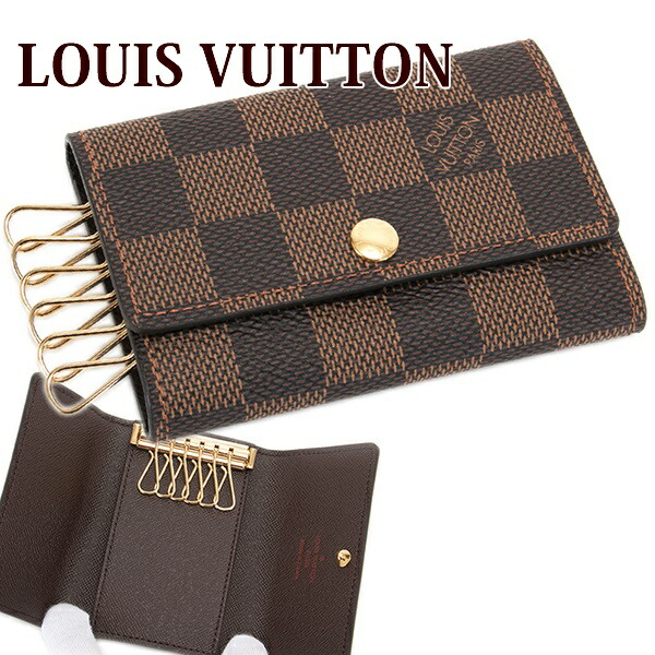 ルイ・ヴィトン(LOUIS VUITTON) ダミエ(Demier) レディースキーケース