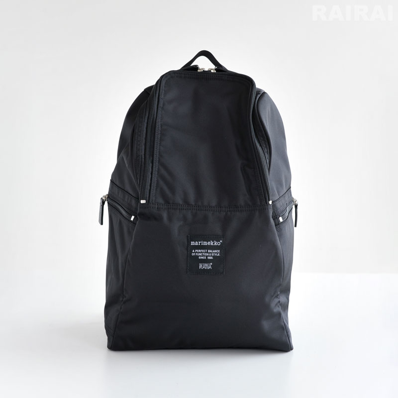 楽天市場】【ショッパー特典付】 マリメッコ リュック メトロ 黒