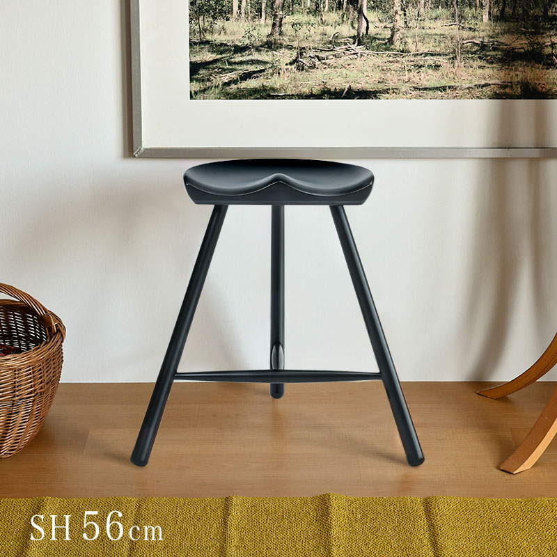 楽天市場】ワーナー シューメーカー チェア No.59 ブラック 座面高さ