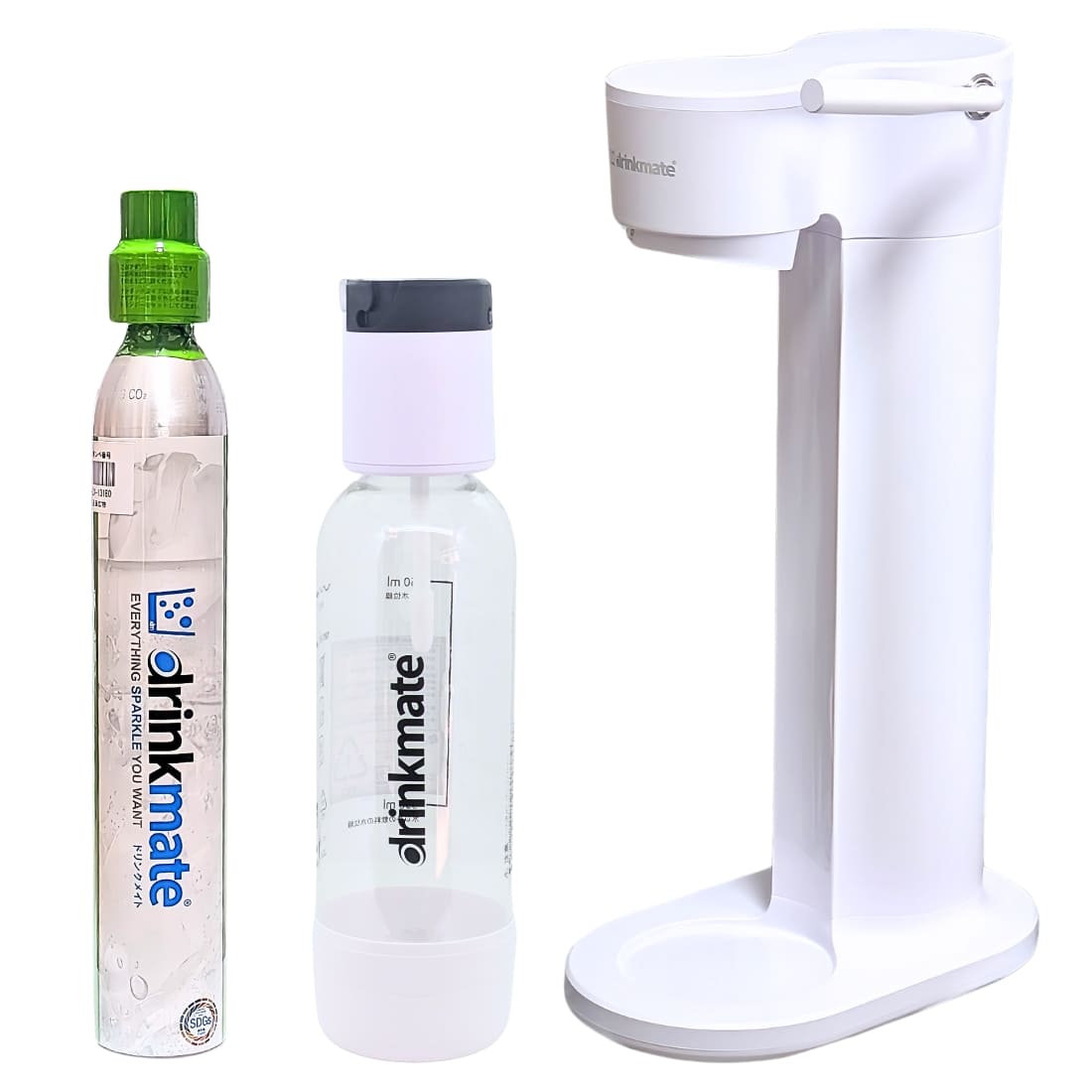 楽天市場】Drinkmate 炭酸メーカー ガスシリンダー1本付き 選べる631
