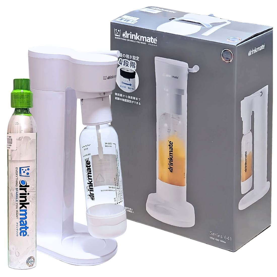 楽天市場】【冬支度】Drinkmate 641 家庭用炭酸飲料メーカー