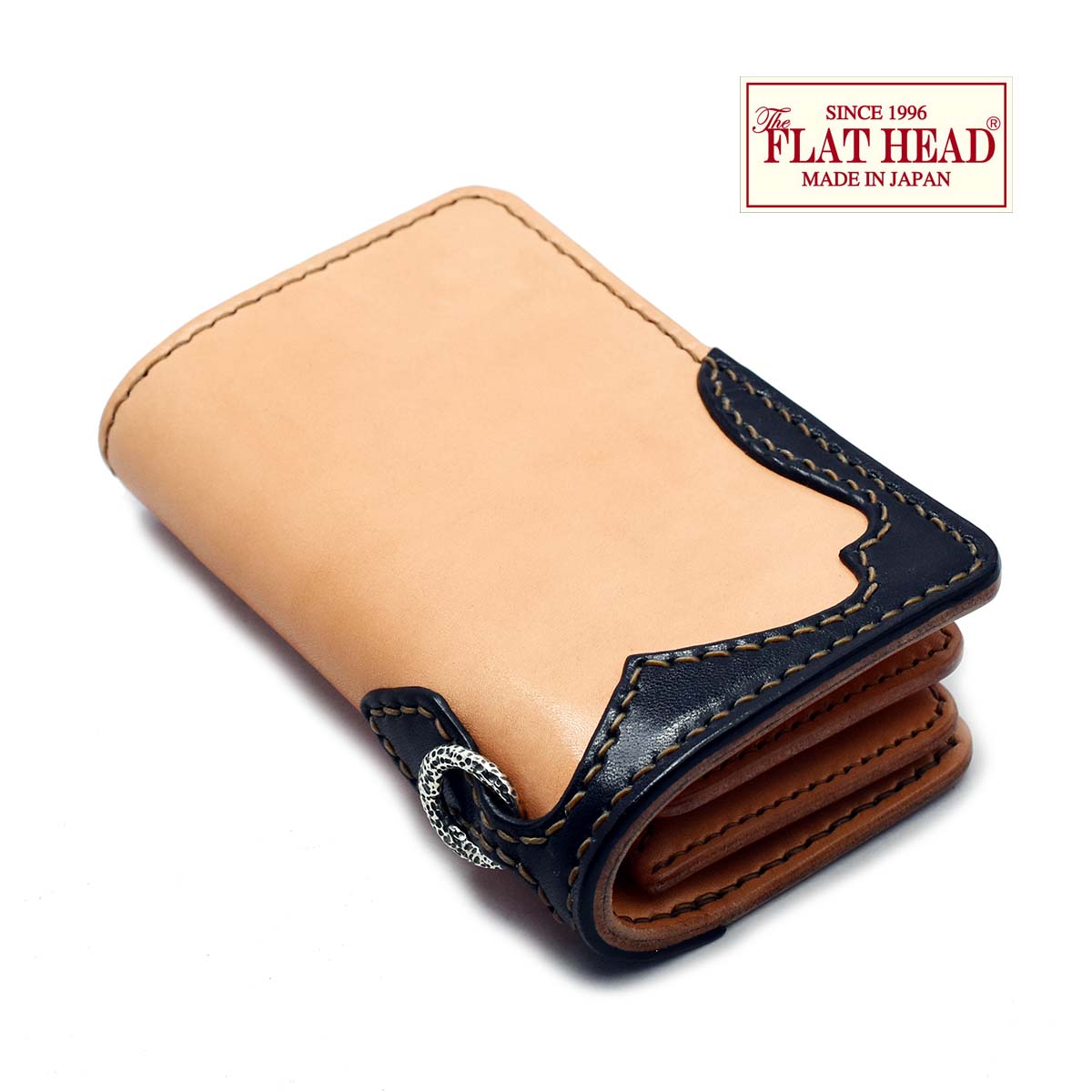 楽天市場】【THE FLAT HEAD 正規取扱店】【小銭差し込み式】二つ折り