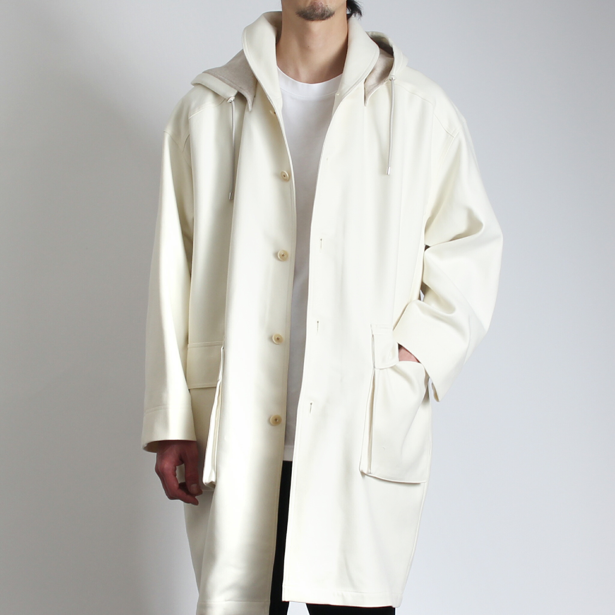 楽天市場】オーラリー AURALEE メンズ コート LIGHT MELTON HOODED