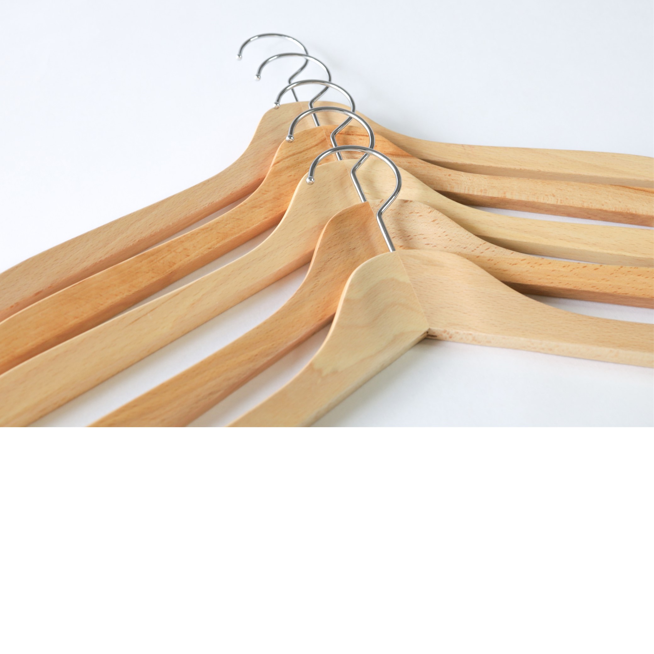 楽天市場】メンズハンガー 5本セット 幅42cm 天然木製 高級 感 木製