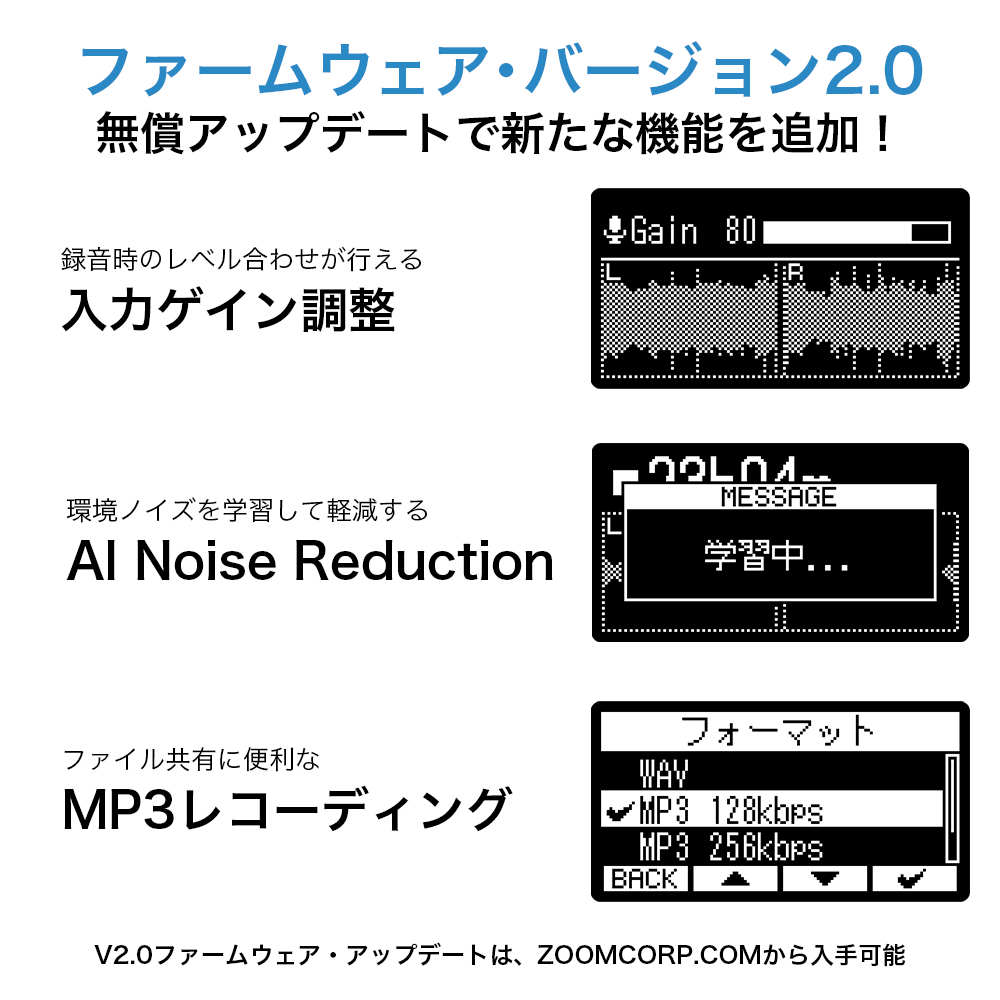 楽天市場】ZOOM ズーム H1essential 32bitフロート録音 essential
