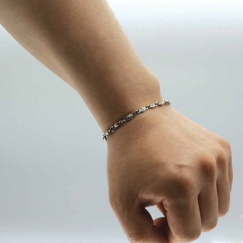 楽天市場】SILVER925 クロス CROSS ボール スモール 小 ブレスレット