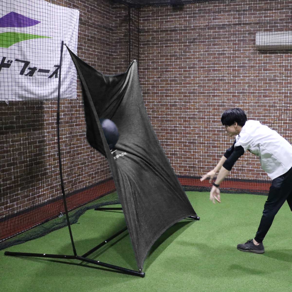 楽天市場】モンスターウォール FKMP-2116BLK メディシンボール対応