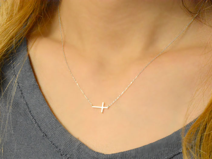楽天市場】k10 ネックレス クロスネックレス 10k 10金 クロス