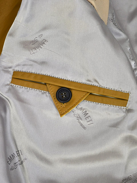 楽天市場】EMMETI【エンメティ】襟付きシングルライダースジャケット