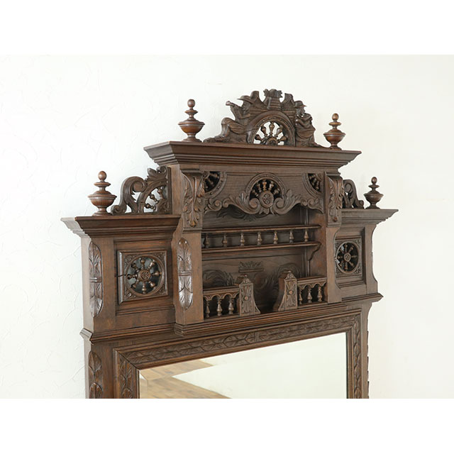 楽天市場】ミラー アンティーク 壁掛け 鏡 美容室 サロン 仕様