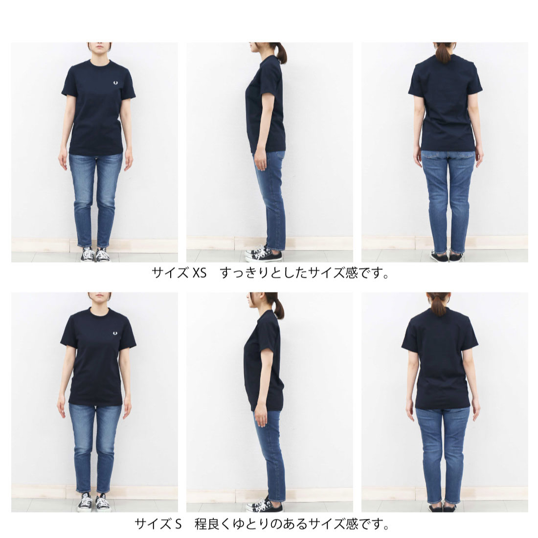 楽天市場】メンズ XS-XL フレッドペリー ワンポイント リンガー 半袖 T