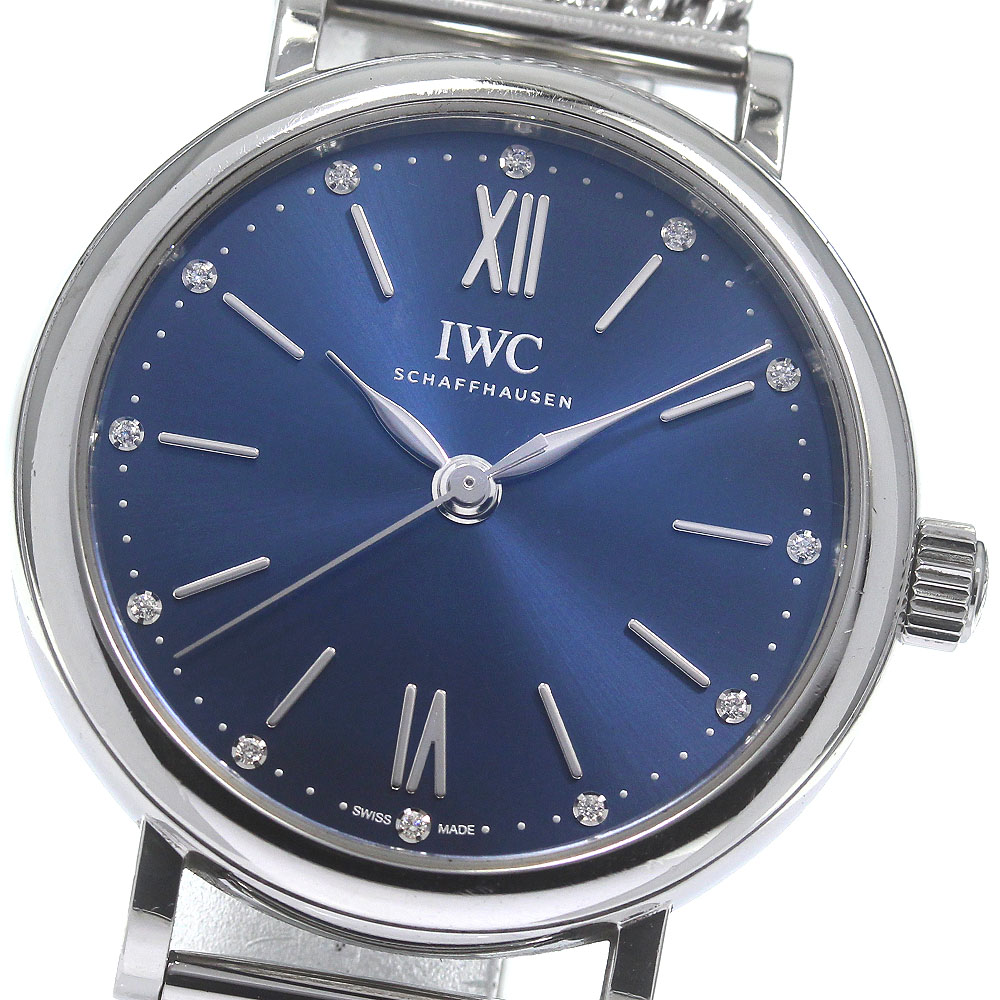 楽天市場】IWC ポートフィノ（文字盤カラーブルー）（腕時計）の通販