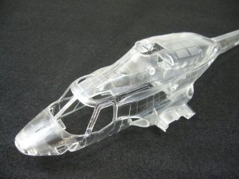 楽天市場】1/48 ムービーメカシリーズSP06 エアーウルフ クリアボディ