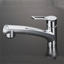 KVK 流し台用シングルレバー式シャワー付混合栓(寒冷地用) KM5021ZJT