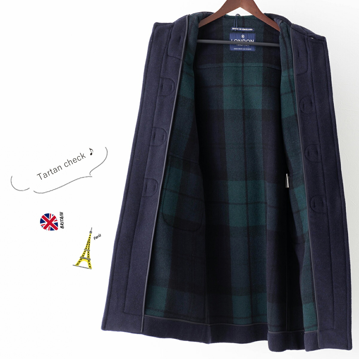 楽天市場】LONDON TRADITION レディース ロングダッフルコート 最軽量