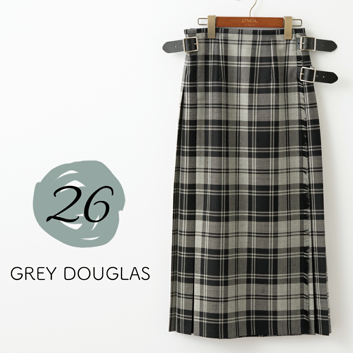 楽天市場】O'NEIL OF DUBLIN ウーステッドウール 100% ロング W ワイド