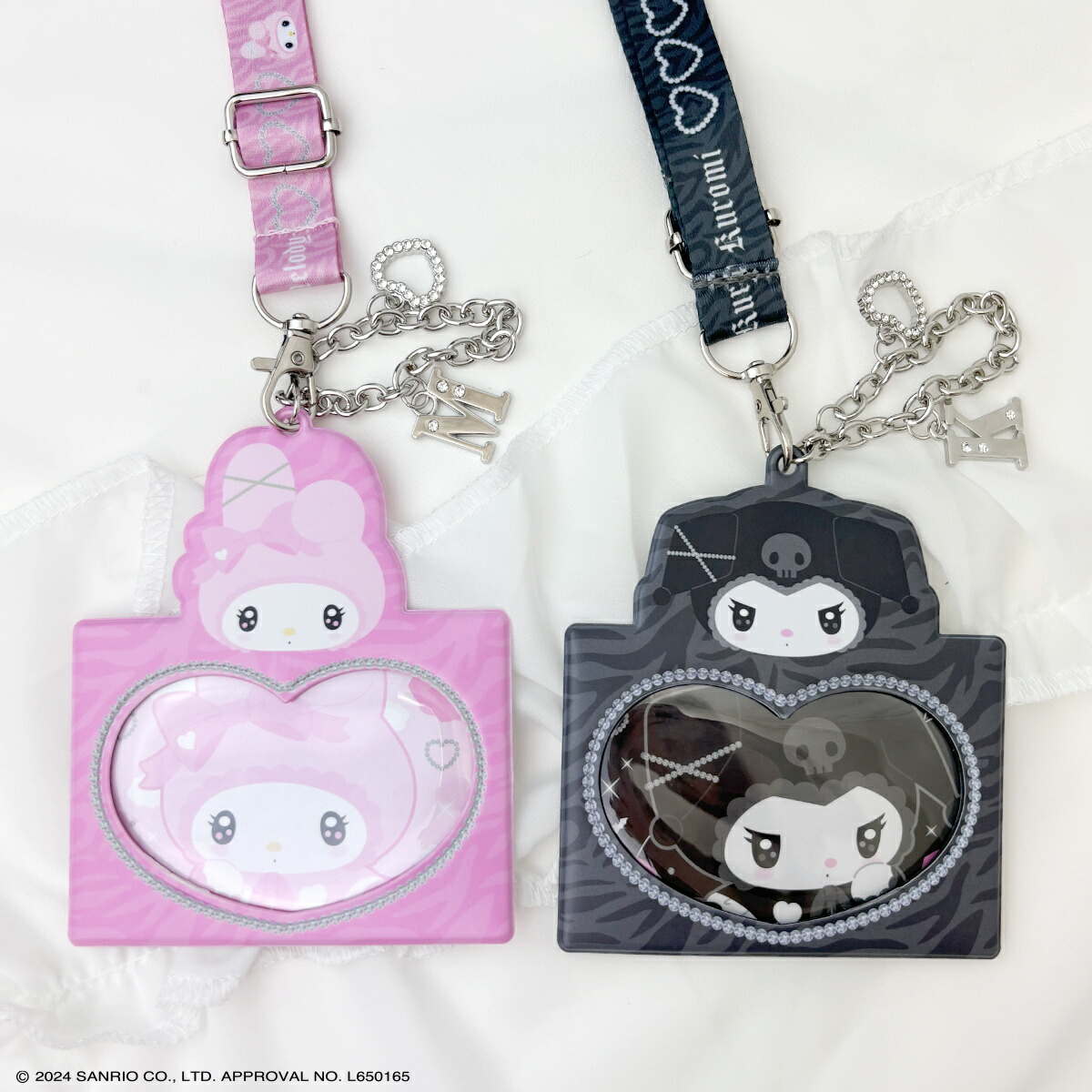 楽天市場】送料無料 マイメロディ ＆ クロミ ネックストラップ付き